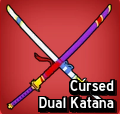Ícone Cursed Dual Katana